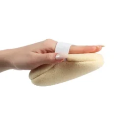 Éponge gant de bain pour bébé avec bande élastique : Nettoyage doux et pratique