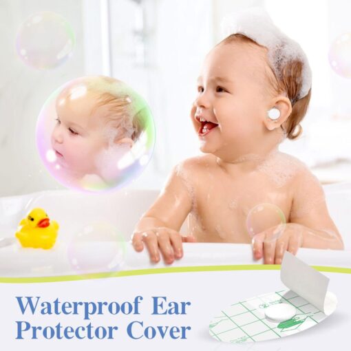 Autocollants d'Oreille Imperméables Bébé (60 pcs)