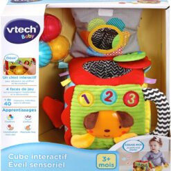 Cube Interactif Éveil Sensoriel - VTech -24557