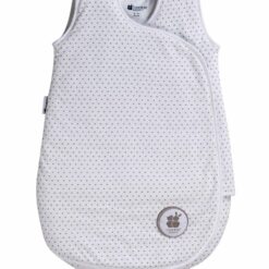 Douillette naissance cache-coeur 55 cm étoiles - Candide-0