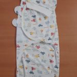 SwaddleMe Emmaillotage avec bonnet – Bambini-0