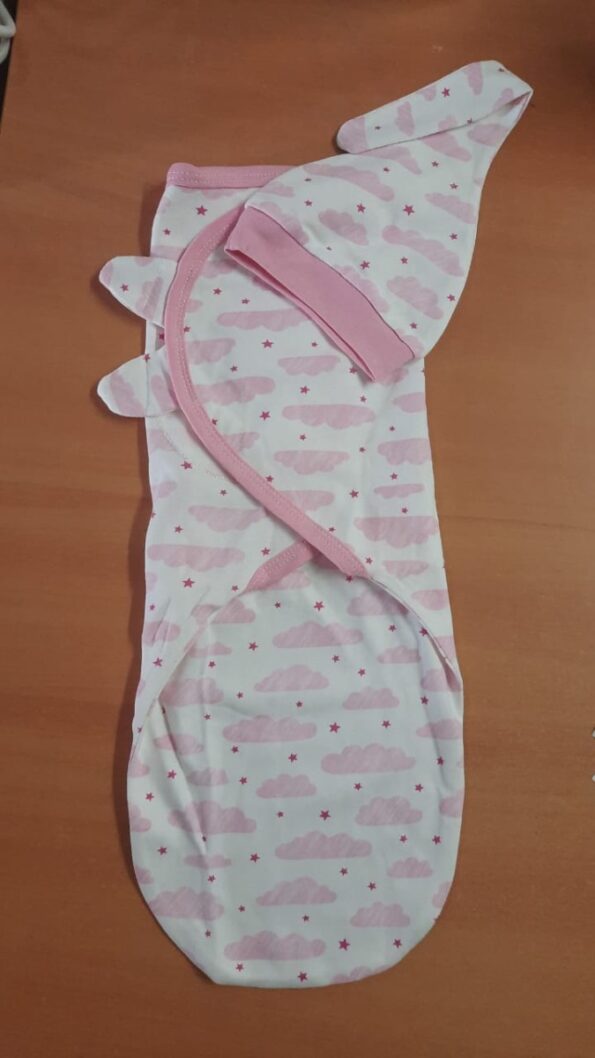 SwaddleMe Emmaillotage avec bonnet – Bambini-24298
