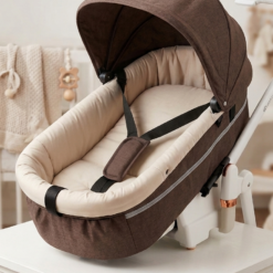 Promo Couffin bébé avec canopy – Confort sécurité et élégance