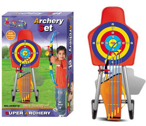 ARC TIR A L'ARC ENFANT DISCOVERY JUNIOR ROUGE - Maroc, achat en ligne