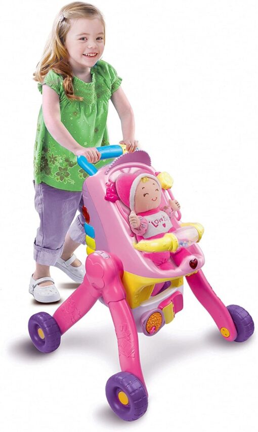 Ma poussette 3 en 1 interactive - Vtech-0