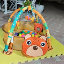 Ludi Tapis + balles Ourson - Happy Space-24364