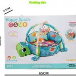 Ludi Tapis d’éveil Tortue – Happy space-0