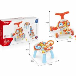 Trotteur et table d'activité interactive 2 en 1 - Hunager-24416