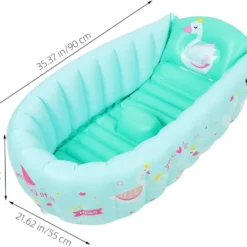 dimension baignoire Offrez à votre bébé un moment de bain doux, sécurisé et confortable, même en déplacement ! La baignoire gonflable pliable est l'accessoire parfait pour les parents nomades ou disposant de petits espaces. Légère, portable et facile à utiliser, elle allie praticité et sécurité dès la naissance.
