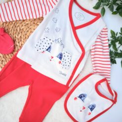 Ensemble Pyjama Naissance Fille en coton