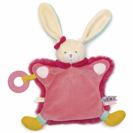 Marionnette & Doudou 2 en 1 Doudou Ours- Eurekakids-0