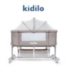 Cododo grande taille + Matelas coco- Gris-  kidilo
