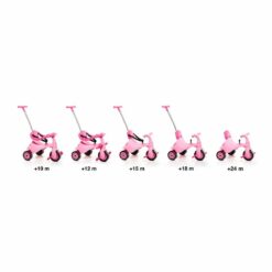 Tricycle Urban Trike II Rose - Molto-25096