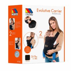 Porte-Bébé Evolutif 2 positions - 3,5 à 20 kgs - Molto-25103