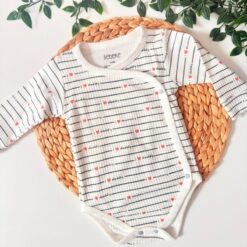 Body Bébé Manches Longues 100% Coton - mummy & daddy