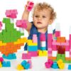 Boite de Blocs 90 Pcs Rose - Molto-0