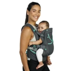 Infantino Carry On Active Multi-Pocket – Porte-Bébé Ergonomique 4 Positions | 3,5 à 18 kg – Image 5