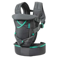 Porte-bébé Infantino Carry On Active bretelles rembourrées ceinture lombaire gris