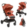 Kidilo K2 a group of orange baby strollers