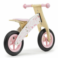 Draisienne en bois Rose- Eurekakids-24869