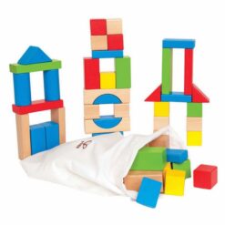 Hape - Blocs en bois- Eurekakids-25058