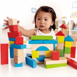 Hape - Blocs en bois- Eurekakids-0