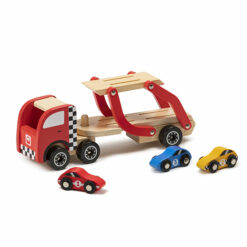 Camion de transport de voitures- Eurekakids-25008