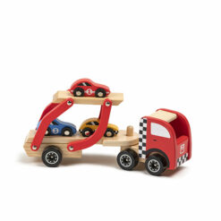 Camion de transport de voitures- Eurekakids-25007