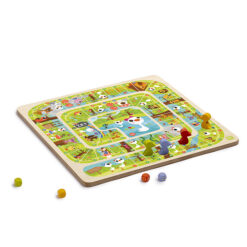 Parchis et jeu d'oie 2 en 1- Eurekakids-24878