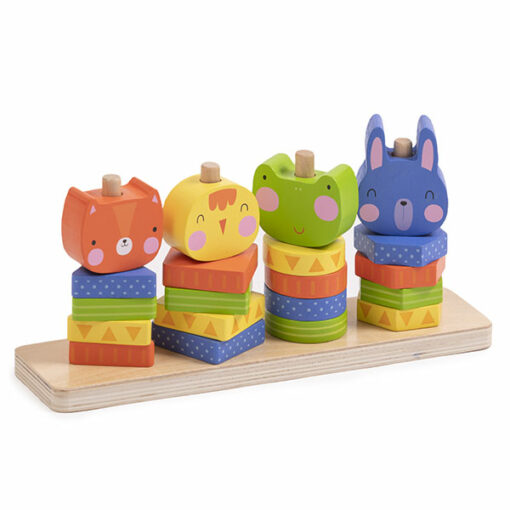 GEO STACKING ANIMALS CIRCUS- Eurekakids-0
