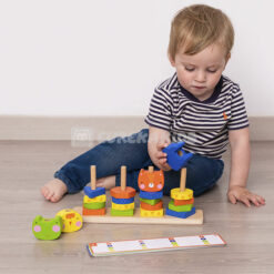 GEO STACKING ANIMALS CIRCUS- Eurekakids-25017