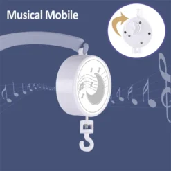 mobile musical  thème spatial