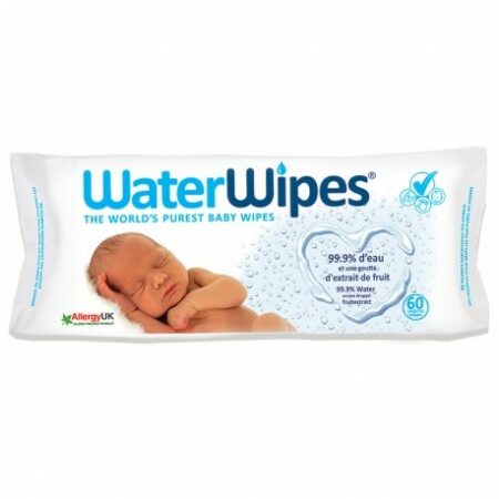 Lingettes bébé 60 pièces - Waterwipes-0
