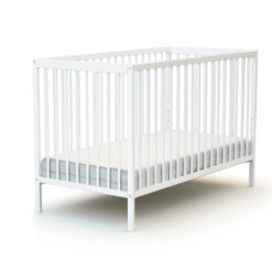 Lit Bébé 60x120 ESSENTIEL Blanc -25201