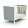Lit carnaval Hêtre gris 60x120 -0