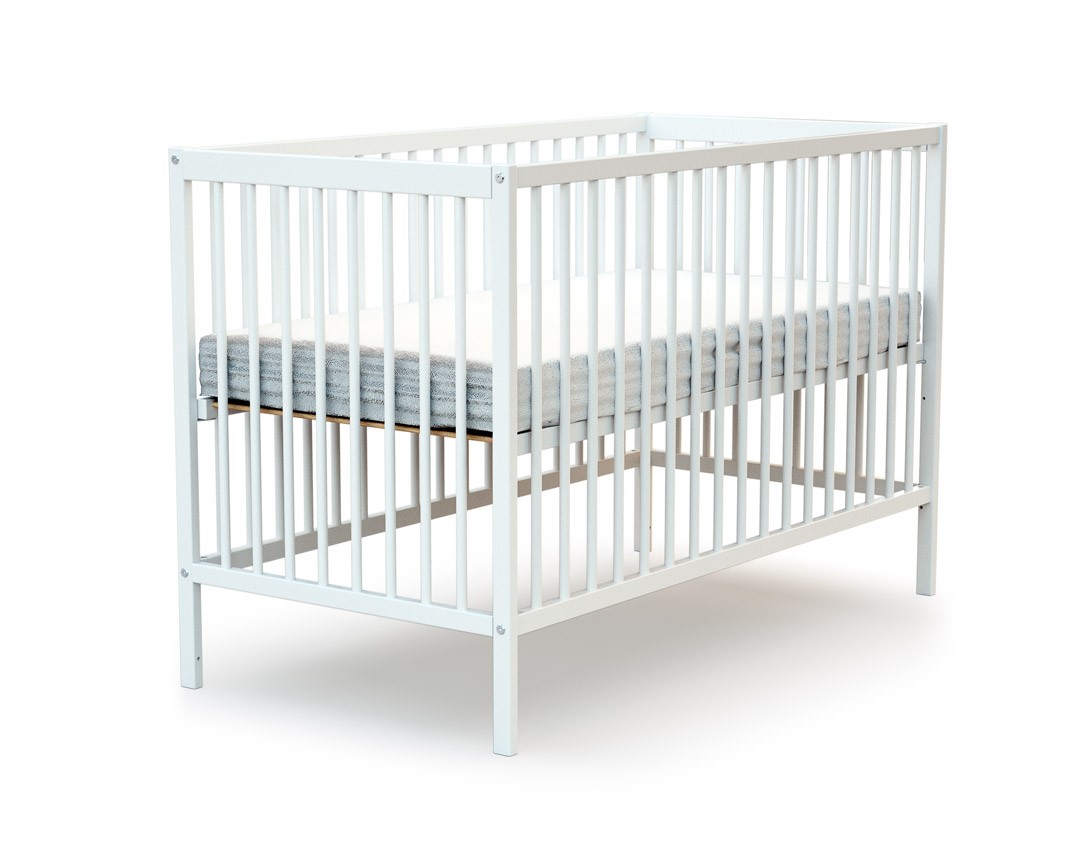 Lit bébé Brume 60X120 - Blanc jacadi