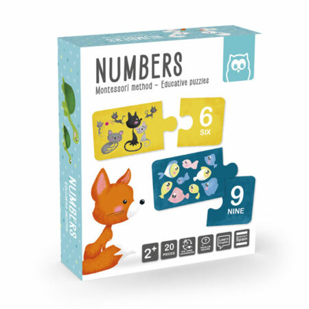 PUZZLE Montessori - NUMBERS- Eurekakids-0