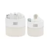 Organisateur 2 pcs – 18cm et 14cm Dream Big Beige de la marque Kikkaboo