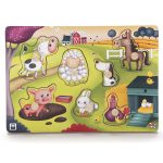 Puzzle Musical Animaux de la ferme- Eurekakids-0
