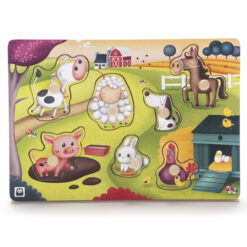 Puzzle Musical Animaux de la ferme- Eurekakids-25003