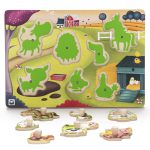 Puzzle Musical Animaux de la ferme- Eurekakids-0