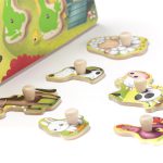 Puzzle Musical Animaux de la ferme- Eurekakids-0