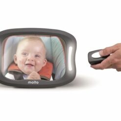 Miroir de Sécurité Avec Lumière Radiocontrole - Molto-25087
