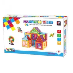 Blocs de Construction Magnétiques 70 Pcs