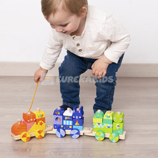 TRAIN BLOCKS CIRCUS- Eurekakids-0