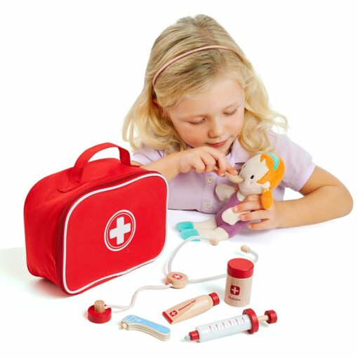 Valise Docteur en bois - Molto-0