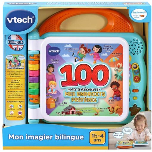 Mon imagier bilingue - Mes endroits préférés - Vtech-0