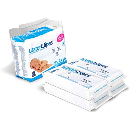 Pack lingettes bebe 4×60 unite –   Waterwipes-24841