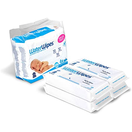 Pack lingettes bebe 4x60 unite - Waterwipes - Allobebe Maroc