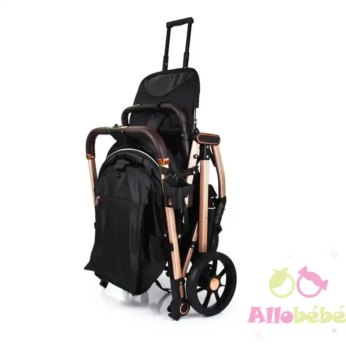 Poussette révérsible Compacte  kidilo - Z8 8 Poussette Bidirectionnelle – Kidilo